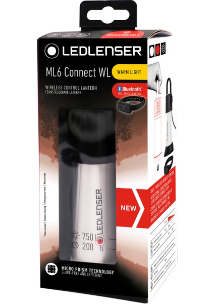 Ledlenser ML6 Connect Wl Warm (gün ışığı) Kamp Lambası