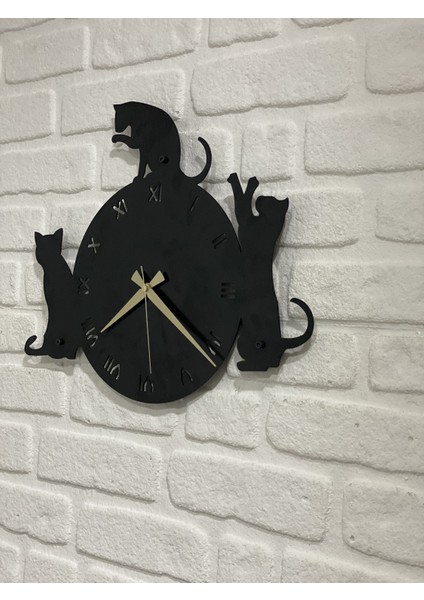 Metal Duvar Saati 48 x 48 cm