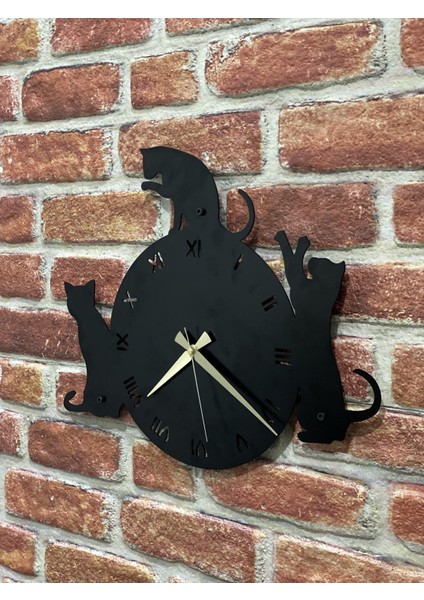 Metal Duvar Saati 48 x 48 cm