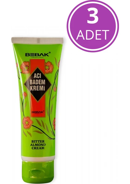 Acı Badem Kremi Tüp 3X70 ml