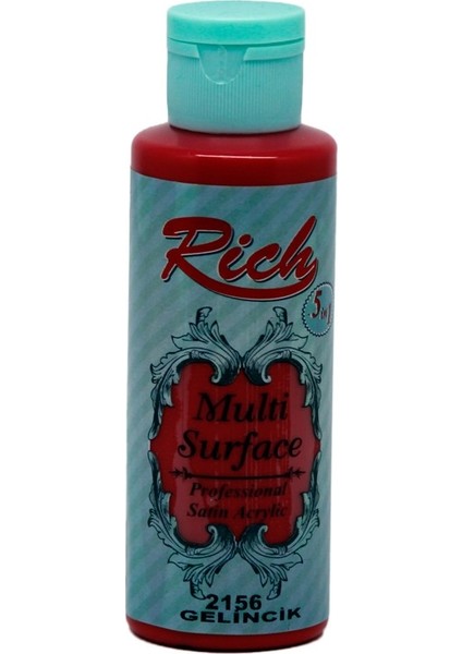 Multi Surface 120 cc Gelincik 2156 Akrilik Boya