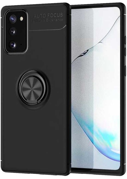 Samsung Galaxy S20 Fe Kılıf Ultra Korumalı Yüzüklü Manyetik Ravel Silikon + Tam Kaplayan 5d Cam Ekran Koruyucu Siyah fiyatları
