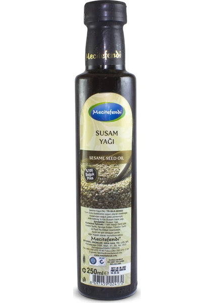 Susam Yağı 250 ml