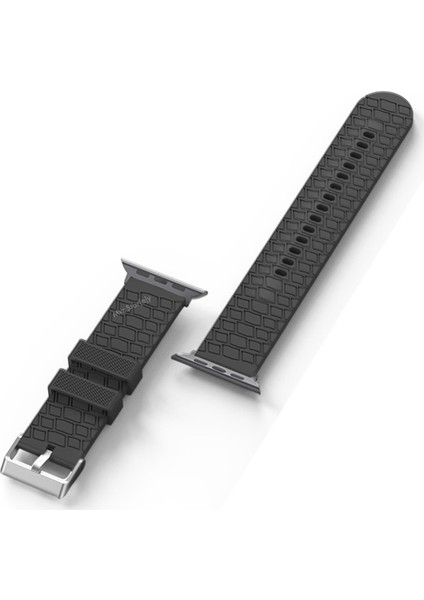 Apple Watch ile Uyumlu Kordonu Kayışı 42MM 44MM Yumuşak Doku Alerjen İçermez Malzeme WA03