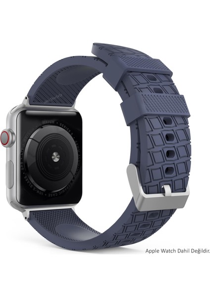 Apple Watch ile Uyumlu Kordonu Kayışı 42MM 44MM Yumuşak Doku Alerjen İçermez Malzeme WA03