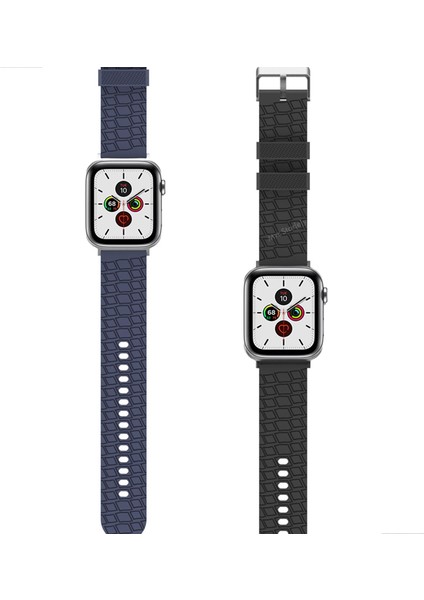 Apple Watch ile Uyumlu Kordonu Kayışı 42MM 44MM Yumuşak Doku Alerjen İçermez Malzeme WA03