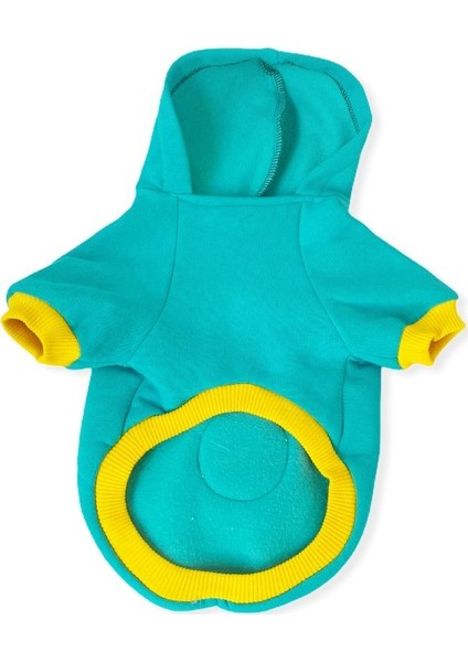 Blue Bear Kapşonlu Sweatshirt Kedi Süeteri Kedi Kıyafeti XXL fırsatları