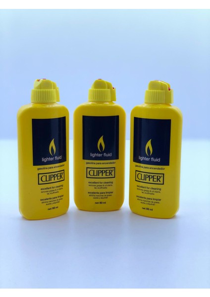 3'lü Çakmak Benzini 80 ml