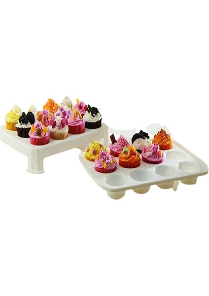 24'lü Cupcake Taşıyıcı Saklama Kabı