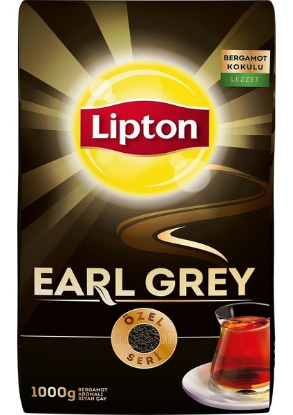 Earl Grey Dökme Çay Bergamotlu 1 kg x 6