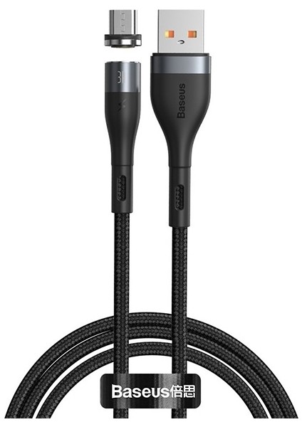 Zinc Safe Manyetik USB Kablo Şarj Android Micro 2.1A 1 mt CAMXC-KG1