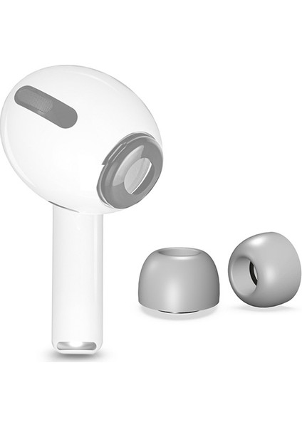 AirPods Pro İçin 6 Çift Silikon Yedek Kulaklık Ucu Gürültü Azaltma Kulak Tıkacı AL-33186