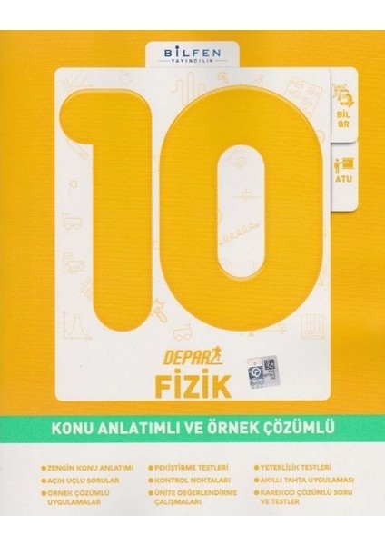 10. Sınıf Depar Fizik Konu Anlatımlı ve Örnek Çözümlü