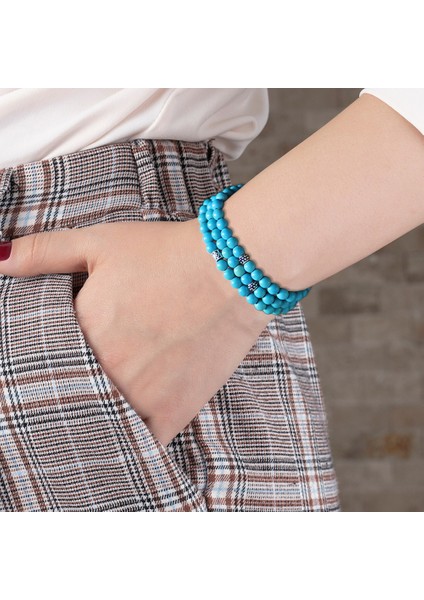 Hem Bileklik - Hem Kolye - Hem Tesbih 99LU Firuze Doğaltaş Takı fiyatları