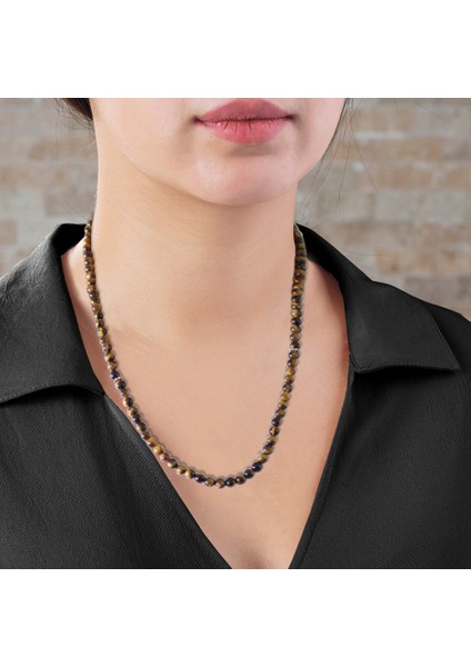 Hem Bileklik - Hem Kolye - Hem Tesbih 99LU Kaplangözü Doğaltaş Takı indirimleri