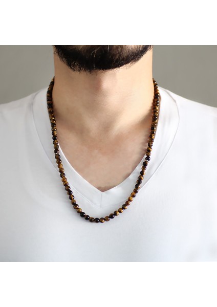 Hem Bileklik - Hem Kolye - Hem Tesbih 99LU Kaplangözü Doğaltaş Aksesuar indirimleri