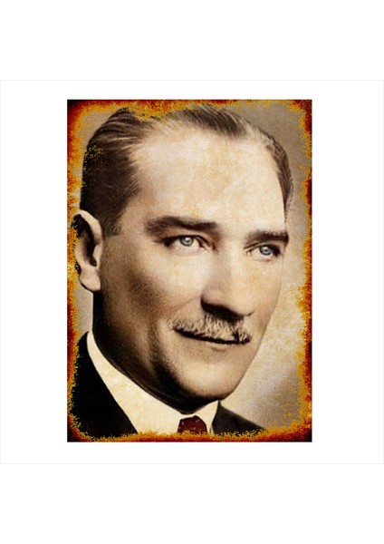 Mustafa Kemal Atatürk Mdf poster