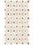 Kaymaz Dot Taban Yıkanabilir Dijital Baskı Geometrik Karo Desenli Salon Halısı 80 x 100 2