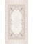 Kaymaz Dot Taban Yıkanabilir Dijital Baskı Yaprak Motifli Ayna Desenli Salon Halısı 80 x 120 2