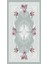 Kaymaz Dot Taban Yıkanabilir Dijital Baskı Çiçekli Eskitme Desenli Salon Halısı 80 x 100 2