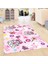 Kaymaz Dot Taban Yıkanabilir Dijital Baskı Şato Desenli Çocuk Halısı 80 x 100 1