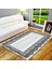 Kaymaz Dot Taban Yıkanabilir Dijital Baskı El İşi Desenli Salon Halısı 80 x 100 1
