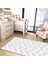 Kaymaz Dot Taban Yıkanabilir Dijital Baskı Rüzgar Desenli Çocuk Halısı 80 x 250 1