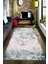 Kaymaz Dot Taban Yıkanabilir Dijital Baskı Eski Duvar Görünümlü Desen Salon Halısı 80 x 100 1