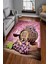 Kaymaz Dot Taban Yıkanabilir Dijital Baskı Üzüm Fıçı Desenli Salon Halısı 80 x 100 1