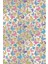 Kaymaz Dot Taban Yıkanabilir Dijital Baskı Renkli Kelebek Dünyası Salon Halısı 180 x 280 2