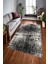Kaymaz Dot Taban Yıkanabilir Dijital Baskı Modern Çizgi Desenli Salon Halısı 80 x 100 1