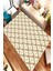 Kaymaz Dot Taban Yıkanabilir Dijital Baskı Best Sarmaşık Model Salon Halısı 80 x 100 1