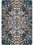 Kaymaz Dot Taban Yıkanabilir Dijital Baskı Pullu Desenli Salon Halısı 80 x 100 2