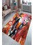 Kaymaz Dot Taban Yıkanabilir Dijital Baskı Yaglı Boya Tasarımlı Salon Halısı 80 x 250 1