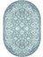 Kaymaz Dot Taban Yıkanabilir Dijital Baskı Mavi Düşler Tasarımlı Salon Halısı 180 x 280 2