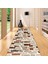 Kaymaz Dot Taban Yıkanabilir Dijital Baskı Tuğla Desenli Salon Halısı 80 x 100 1
