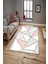 Kaymaz Dot Taban Yıkanabilir Dijital Baskı Mermer Efektli Geometrik Desen Salon Halısı 80 x 100 1