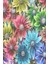 Kaymaz Dot Taban Yıkanabilir Dijital Baskı Realist Modern Çiçekler Salon Halısı 80 x 200 2