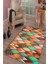 Kaymaz Dot Taban Yıkanabilir Dijital Baskı D Geometrik Üçgenler Salon Halısı 80 x 200 1