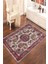 Kaymaz Dot Taban Yıkanabilir Dijital Baskı Realist Etnik Halı Salon Halısı 80 x 100 1