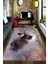 Tablotik Pastel Renkler Kartal Çalışması Dijital Baskılı Halı 80 x 100 cm 1