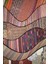 Kaymaz Dot Taban Yıkanabilir Dijital Baskı Etnik Geometrik Soft Renkler Çocuk Halısı 80 x 100 2