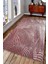 Kaymaz Dot Taban Yıkanabilir Dijital Baskı Kabartma Efektli Ağaçlar Salon Halısı 80 x 200 1