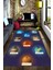 Kaymaz Dot Taban Yıkanabilir Dijital Baskı Öğretici Gezegenler Salon Halısı 80 x 100 1