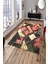 Kaymaz Dot Taban Yıkanabilir Dijital Baskı Geometrik Yağlı Boyalar Salon Halısı 200 x 300 1