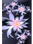 Kaymaz Dot Taban Yıkanabilir Dijital Baskı Modern Renkli Çiçekler Salon Halısı 80 x 100 2