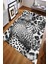 Kaymaz Dot Taban Yıkanabilir Dijital Baskı Leopar Doku Bütünleşmesi Salon Halısı 80 x 100 1