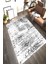 Kaymaz Dot Taban Yıkanabilir Dijital Baskı Eskitme Efektli Boya Sıçramaları Salon Halısı 100 x 600 1