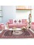 Kaymaz Dot Taban Yıkanabilir Dijital Baskı Osmanlı Desenli Salon Halısı 80 x 100 1