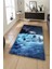 Kaymaz Dot Taban Yıkanabilir Dijital Baskı Buz Aslanı Ve Galaxy Salon Halısı 80 x 600 1